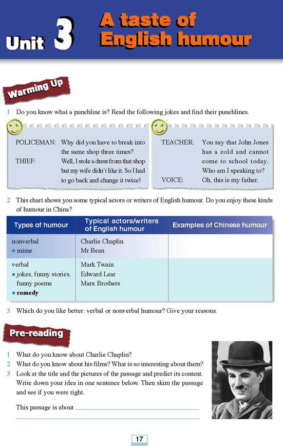 Unit 3A taste of English humour_31