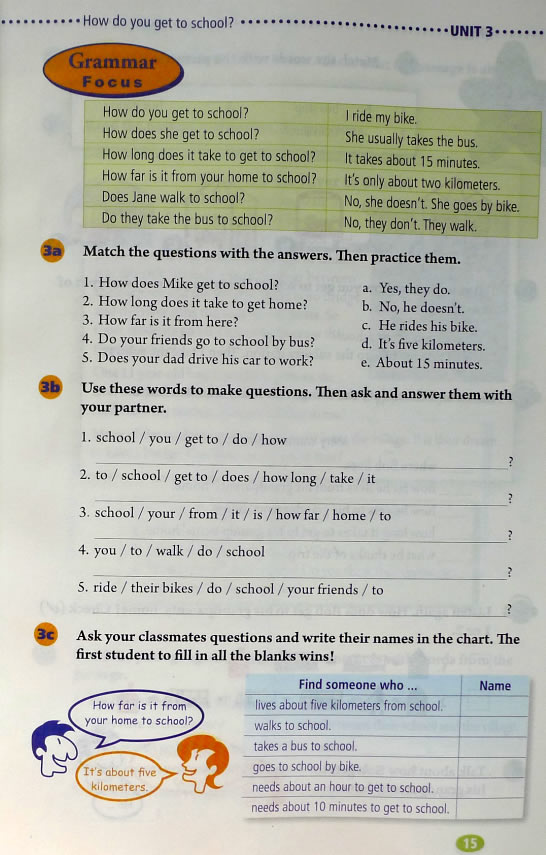 3 How do youget to school?_33